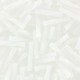 Miyuki twisted bugle beads 2x12mm White opaque TW2012-402